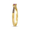 Thumbnail Image 1 of Le Vian Ruby Ring 1/8 ct tw Diamonds 14K Honey Gold