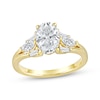 Thumbnail Image 1 of Now + Forever Lab-Grown Diamonds Oval-Cut Engagement Ring 2 ct tw 14K Yellow Gold