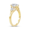 Thumbnail Image 2 of Now + Forever Lab-Grown Diamonds Oval-Cut Engagement Ring 2 ct tw 14K Yellow Gold