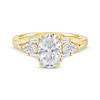 Thumbnail Image 3 of Now + Forever Lab-Grown Diamonds Oval-Cut Engagement Ring 2 ct tw 14K Yellow Gold