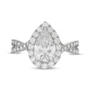 Thumbnail Image 2 of Neil Lane Artistry Pear-Shaped  Lab-Grown diamond Engagement Ring 2-1/3 ct tw 14K White Gold