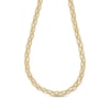 Thumbnail Image 0 of Braided Hollow Chain Necklace 14K Yellow Gold 17"