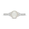 Thumbnail Image 3 of Neil Lane Cultured Akoya Pearl & Diamond Engagement Ring 1/3 ct tw 14K White Gold