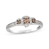 Thumbnail Image 1 of Le Vian Diamond Three-Stone Ring 3/8 ct tw 14K Vanilla Gold