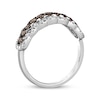 Thumbnail Image 2 of Le Vian Diamond Scallop Ring 3/4 ct tw Platinum