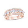 Thumbnail Image 1 of THE LEO First Light Diamond Anniversary Ring 1-1/4 ct tw 14K Rose Gold