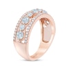 Thumbnail Image 2 of THE LEO First Light Diamond Anniversary Ring 1-1/4 ct tw 14K Rose Gold