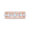 Thumbnail Image 3 of THE LEO First Light Diamond Anniversary Ring 1-1/4 ct tw 14K Rose Gold