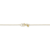 Thumbnail Image 2 of Puff Open Teardrop Necklace 14K Yellow Gold 18"