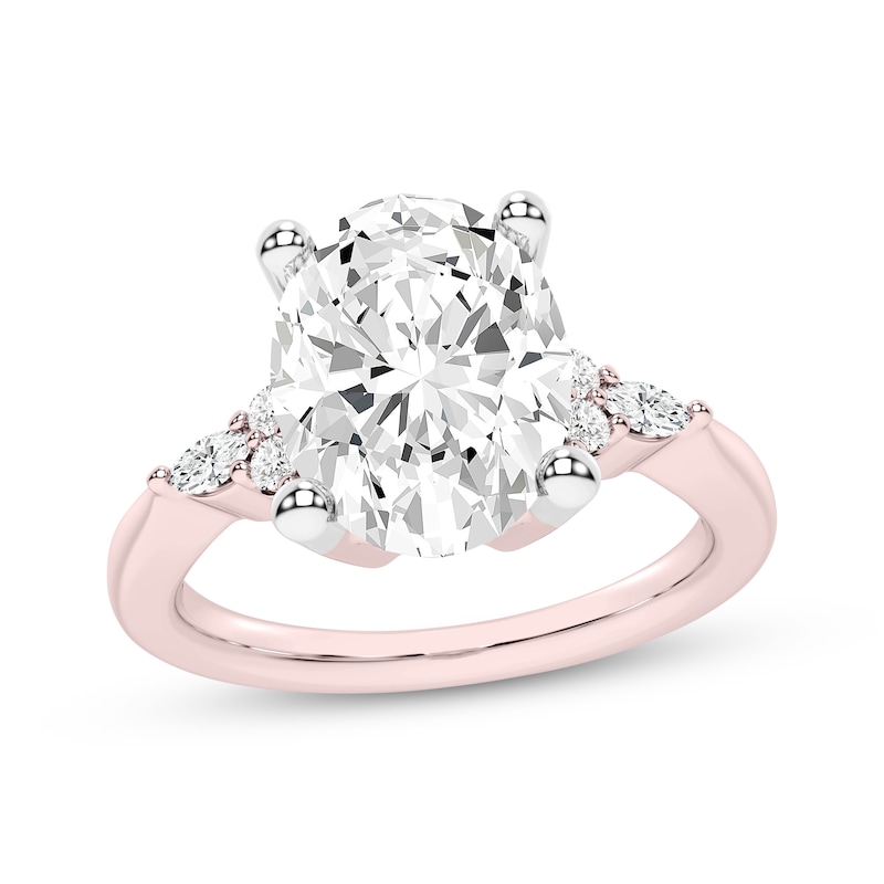 Lab-Created Diamonds by KAY Engagement Ring 1-5/8 ct tw 14K Rose Gold