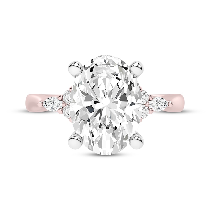 Lab-Created Diamonds by KAY Engagement Ring 1-5/8 ct tw 14K Rose Gold