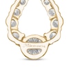 Thumbnail Image 5 of Milestones Diamond Teardrop Necklace 1 ct tw 10K Yellow Gold 18&quot;