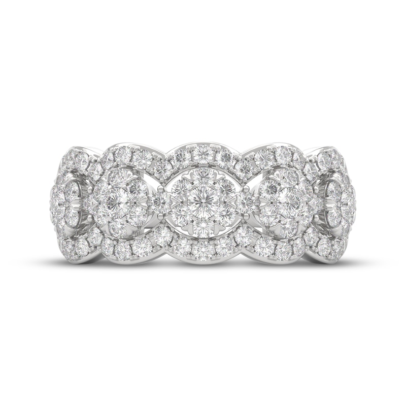 Main Image 3 of THE LEO Diamond Fashion Ring 1 ct tw 14K White Gold