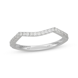 Neil Lane Artistry Lab-Grown Diamond Contour Wedding Band 1/4 ct tw 14K White Gold