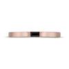 Thumbnail Image 3 of Neil Lane Baguette-Cut Black Diamond Wedding Band 1/10 ct tw 14K Rose Gold