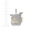 Thumbnail Image 5 of Diamond Bulldog Head Charm 1 ct tw 10K Yellow Gold