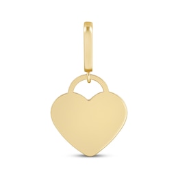 Charmed Memories Heart Charm 10K Yellow Gold