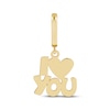 Thumbnail Image 1 of Charmed Memories &quot;I Heart You&quot; Charm 10K Yellow Gold