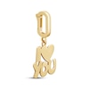 Thumbnail Image 2 of Charmed Memories &quot;I Heart You&quot; Charm 10K Yellow Gold