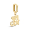 Thumbnail Image 3 of Charmed Memories &quot;I Heart You&quot; Charm 10K Yellow Gold