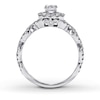 Thumbnail Image 2 of Neil Lane Engagement Ring 1 ct tw Diamonds 14K White Gold