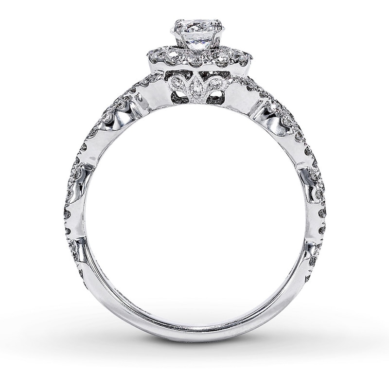 Main Image 2 of Neil Lane Engagement Ring 1 ct tw Diamonds 14K White Gold