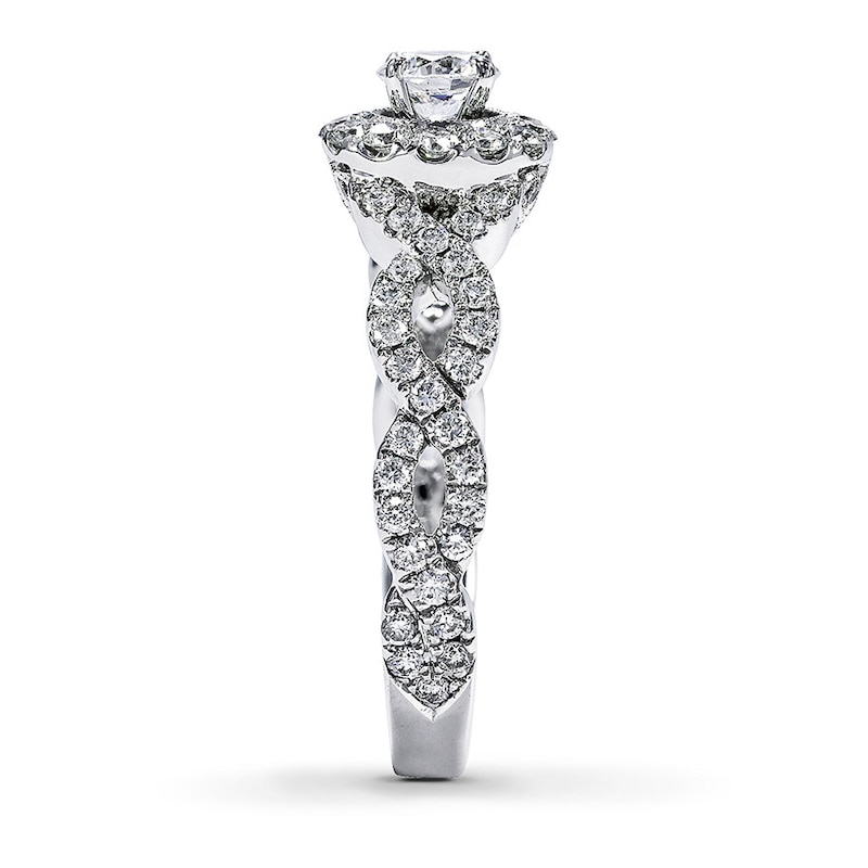 Main Image 3 of Neil Lane Engagement Ring 1 ct tw Diamonds 14K White Gold