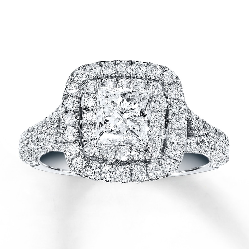 Main Image 1 of Neil Lane Engagement Ring 2 ct tw Diamonds 14K White Gold