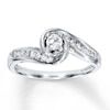 Thumbnail Image 1 of Diamond Engagement Ring 1/4 Carat tw 14K White Gold