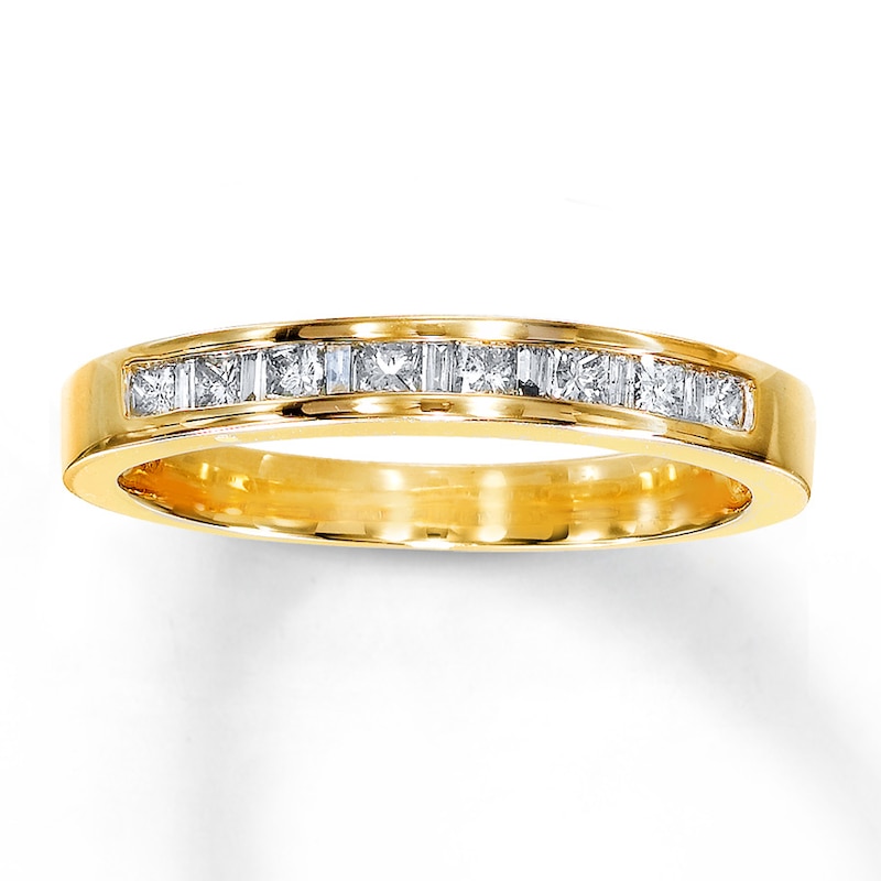 Main Image 1 of Diamond Wedding Band 1/3 carat tw 14K Yellow Gold