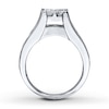 Thumbnail Image 1 of Diamond Engagement Ring 1-1/2 ct tw Princess-cut 14K White Gold