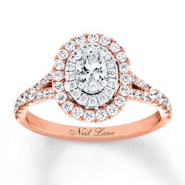 Neil Lane Engagement Ring 1 ct tw Diamonds 14K Two-Tone Gold