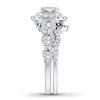 Thumbnail Image 3 of Neil Lane Diamond Bridal Set 1-1/3 Carats tw Oval & Round-cut 14K White Gold