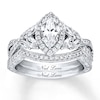 Thumbnail Image 1 of Neil Lane Bridal Set 1-1/2 ct tw Diamonds 14K White Gold