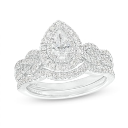 Neil Lane Bridal Set 1 ct tw Diamonds 14K White Gold