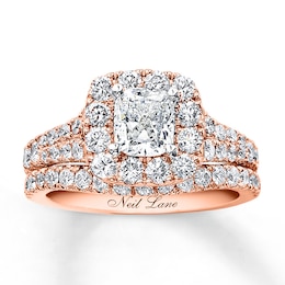 Neil Lane Bridal Set 2-1/2 ct tw Diamonds 14K Rose Gold