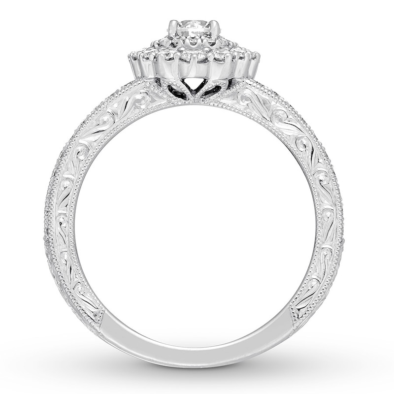 Main Image 2 of Neil Lane Diamond Bridal Set 3/4 ct tw Round-cut 14K White Gold