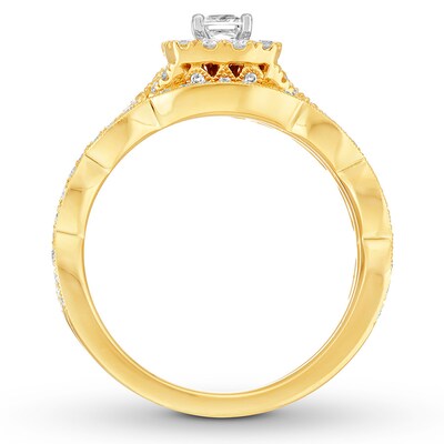 Neil Lane Bridal Set 7/8 ct tw Diamonds 14K Yellow Gold | Kay