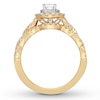 Thumbnail Image 2 of Neil Lane Diamond Bridal Set 1-1/3 Carats tw 14K Yellow Gold