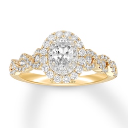 Neil Lane Bridal Diamond Ring 1-1/6 cts tw 14K Two-Tone Gold