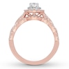 Thumbnail Image 2 of Neil Lane Diamond Bridal Set 1-1/3 Carats tw 14K Rose Gold