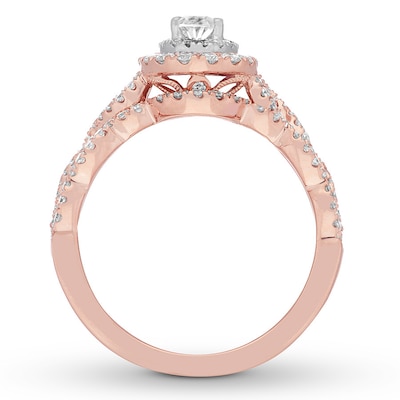 Neil Lane Diamond Bridal Set 1-1/3 Carats tw 14K Rose Gold | Kay