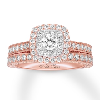 Neil Lane Bridal Set 1 ct tw Diamonds 14K Rose Gold | Kay