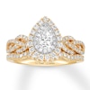 Thumbnail Image 1 of Neil Lane Bridal Set 1 ct tw Diamonds 14K Yellow Gold