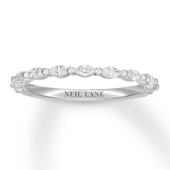 neil lane marquise wedding band