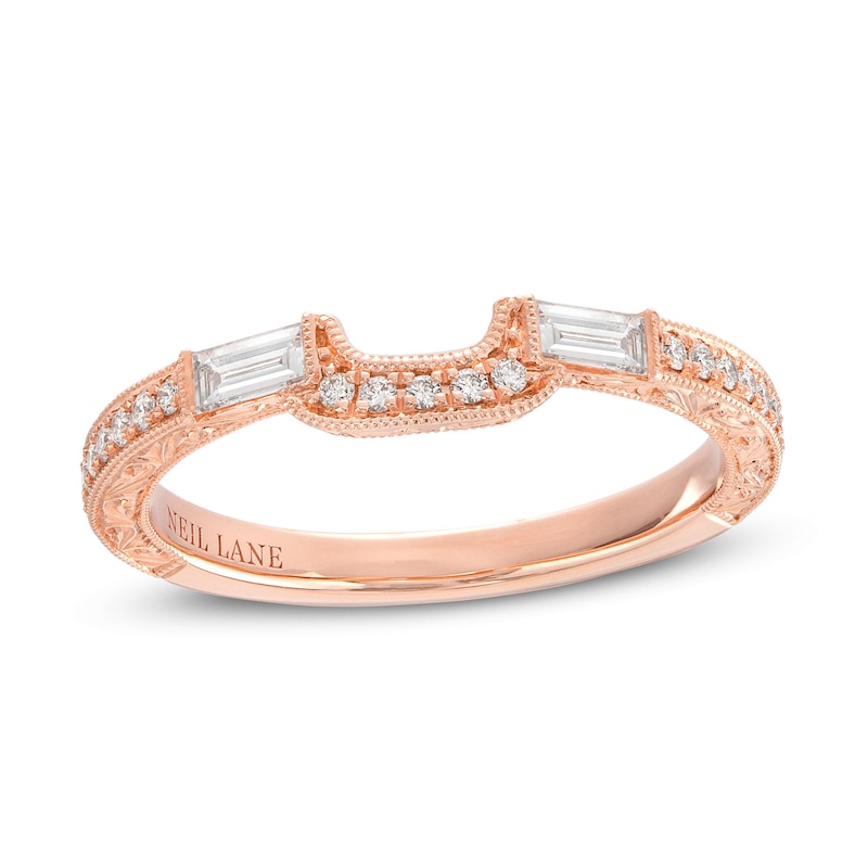 Neil Lane Diamond Wedding Band 1/3 ct tw 14K Rose Gold