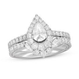 Neil Lane Diamond Bridal Set 1-3/8 ct tw 14K White Gold