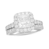 Thumbnail Image 1 of Neil Lane Diamond Bridal Set 3-1/2 ct tw Princess & Round 14K White Gold