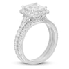 Thumbnail Image 2 of Neil Lane Diamond Bridal Set 3-1/2 ct tw Princess & Round 14K White Gold