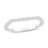 Thumbnail Image 1 of Diamond Wedding Band 1/6 ct tw 14K White Gold